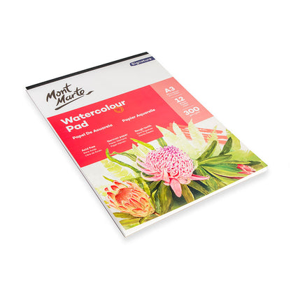 Watercolour Pad German Paper Premium A3 300gsm 12 Sheet