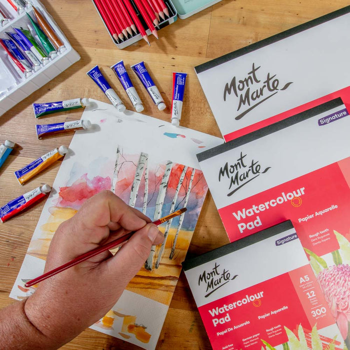 Watercolour Pad German Paper Premium A3 300gsm 12 Sheet