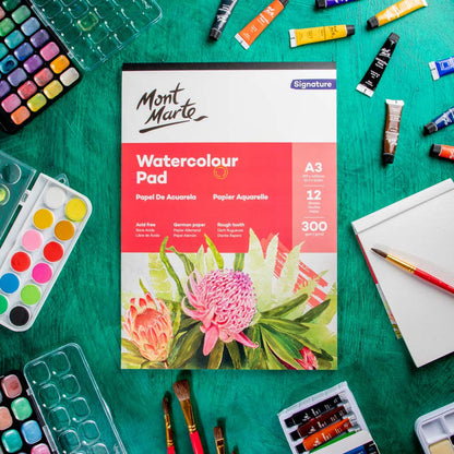 Watercolour Pad Signature A5 12 Sheet 300gsm