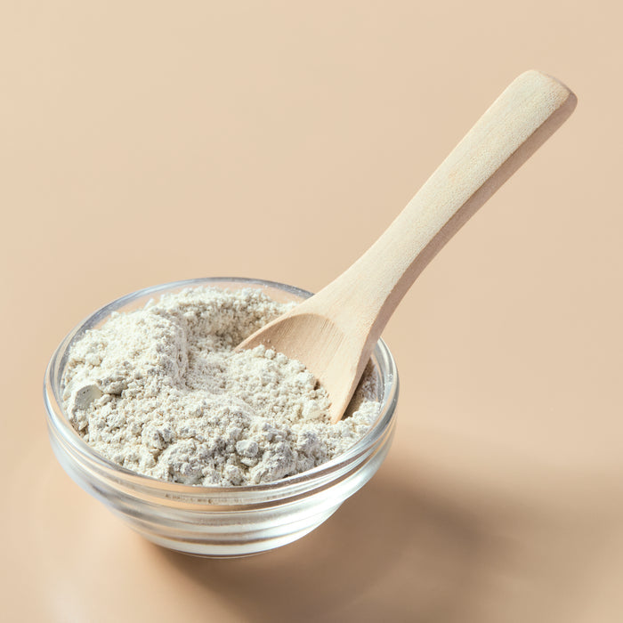 White Kaolin Clay - close-up