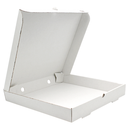Euro Pack Pizza Box White Plain Pizza Boxes