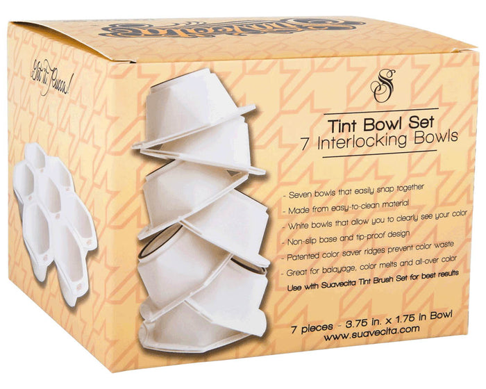 White Tint Bowl Set - Packaging - Back