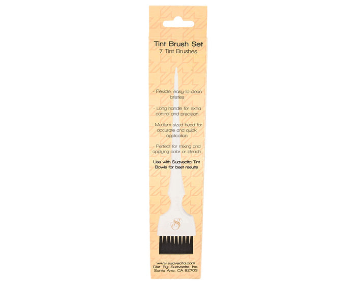 White Tint Brush Set - Packaging Back