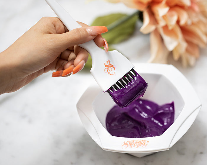 White Tint Brush Set