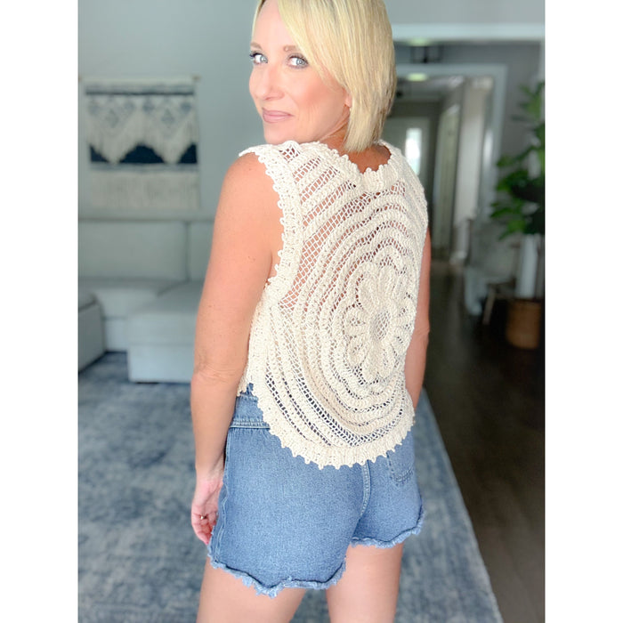 Wilder Crochet Top