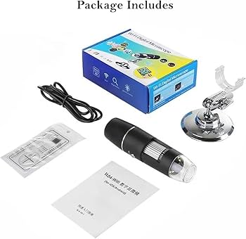 Wireless Digital Dermascop Handheld USB HD Inspection Camera 50x-1000x Magnification with 8 LED Lights - SD Cosmetics Care