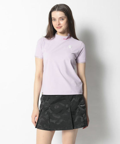 Women's Ace Mock Neck Top Lavender