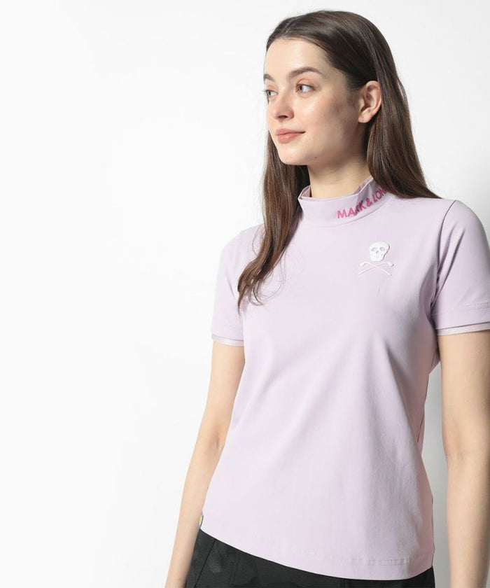 Women's Ace Mock Neck Top Lavender