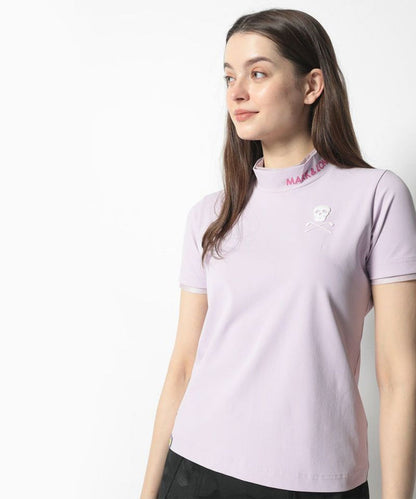 Women's Ace Mock Neck Top Lavender
