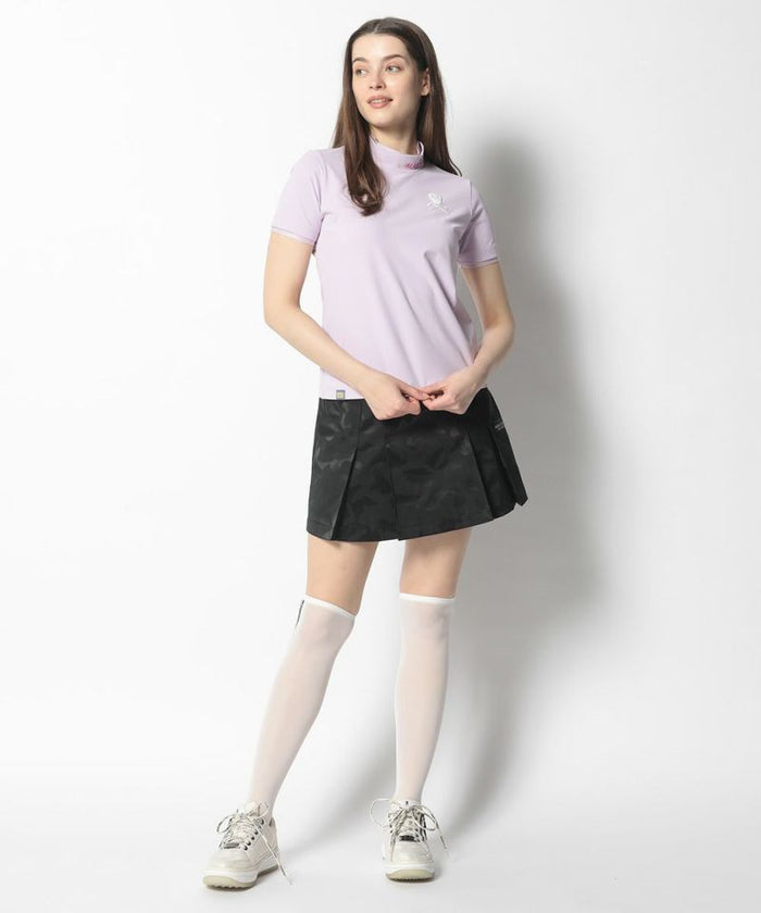 Women's Ace Mock Neck Top Lavender