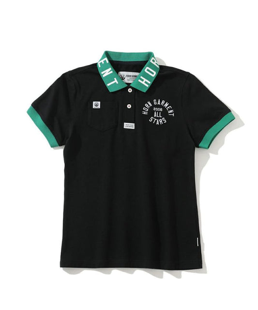 Women's All Star Polo BLACK