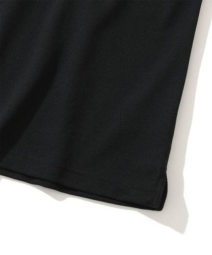 Women's Jamming Knit Collar Polo Black
