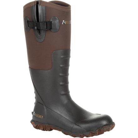 WOMEN'S ROCKY RKS0377 CORE CHORE RUBBER OUTDOOR BOOT CLOSEOUT