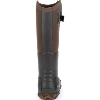WOMEN'S ROCKY RKS0377 CORE CHORE RUBBER OUTDOOR BOOT CLOSEOUT