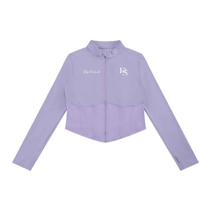 Women's Slim Fit Full-Zip Yoga Jacket
