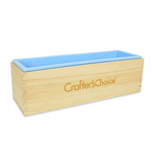 Wood & Silicone Loaf Soap Mold Set