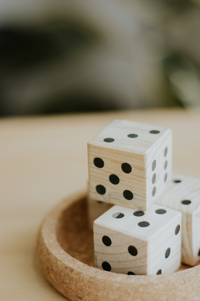 Wooden Dice (Pair)