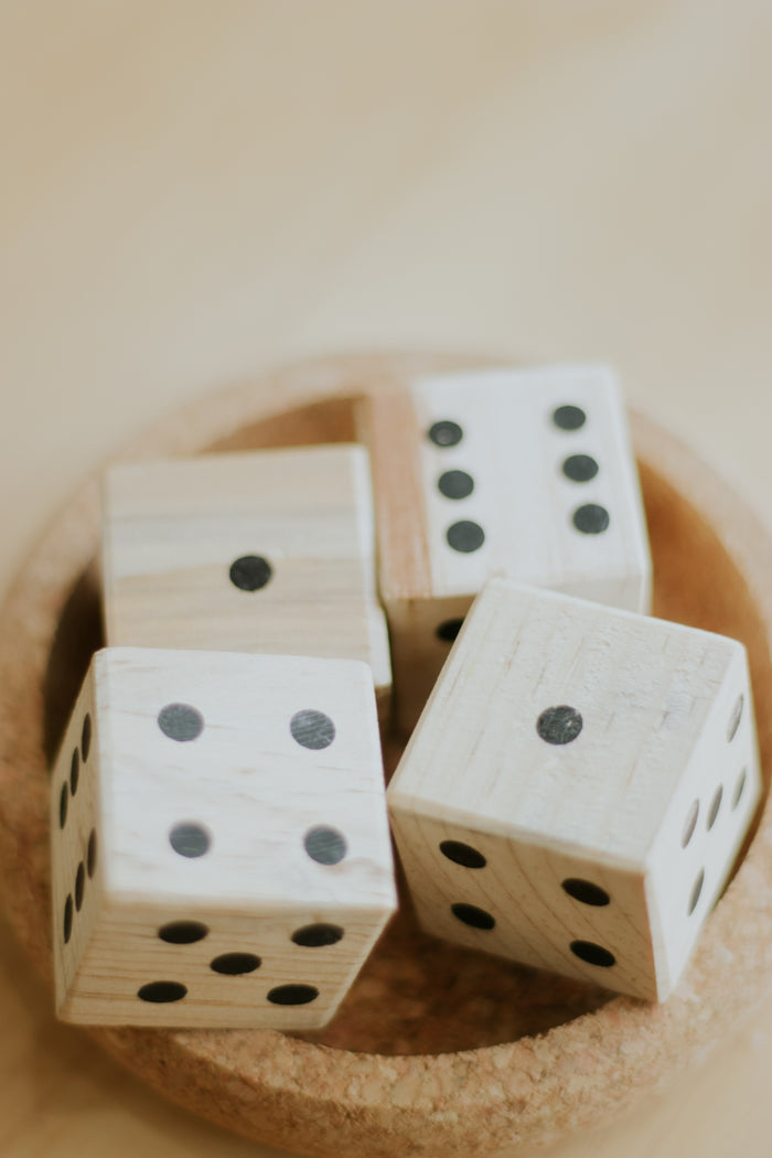 Wooden Dice (Pair)