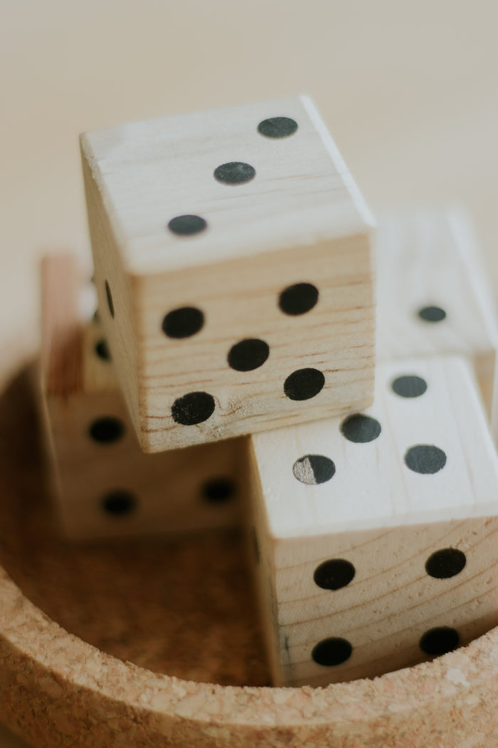 Wooden Dice (Pair)
