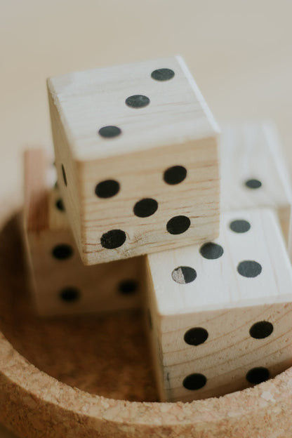 Wooden Dice (Pair)