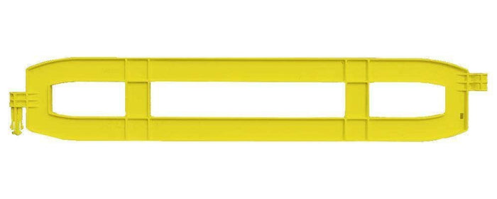 Xtendit 5 Ft. Interlocking Plastic Barricade Extension - Crowd Control Warehouse