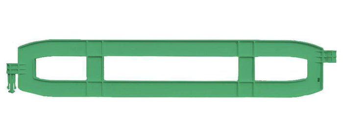 Xtendit 5 Ft. Interlocking Plastic Barricade Extension - Crowd Control Warehouse