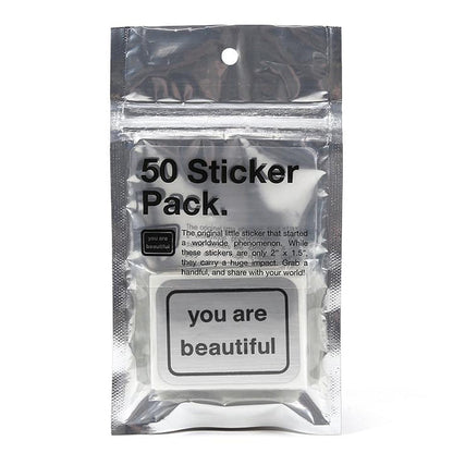 You Are Beautiful Classic Stickers