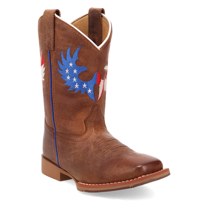 Dan Post Children's Freedom Flight Leather Boot front view