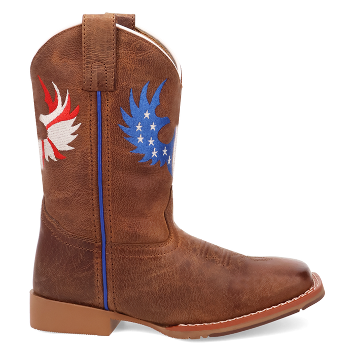 Dan Post Children's Freedom Flight Leather Boot side view