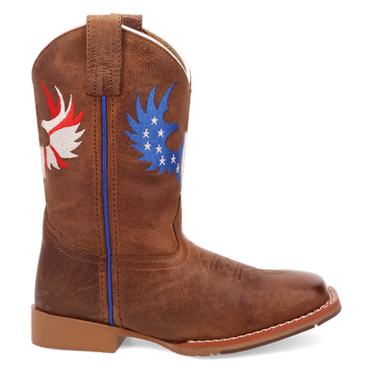 Dan Post Children's Freedom Flight Leather Boot side view