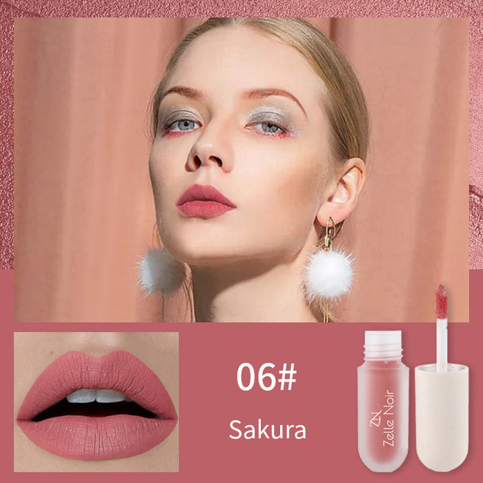 Zelle Noir Scented Matte Liquid Lip Gloss